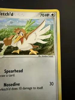 Pokemon TCG 2005 EX Emerald 107/106 Farfetch’d Holo NM - Image 3