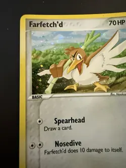 Pokemon TCG 2005 EX Emerald 107/106 Farfetch’d Holo NM - Image 4