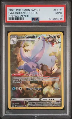 2023 POKEMON SWSH FA/HISUIAN GOODRA CROWN ZENITH - Image 2