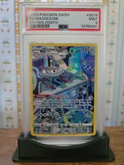 2023 Pokemon SWSH Crown Zenith Full Art Magnezone #GG18/GG70 PSA 9 MINT - Image 1