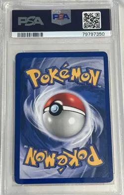 2000 Pokemon Team Rocket Dark Blastoise Holo Rare 3/82 PSA 9 MINT Graded - Image 2