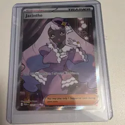 Pokemon TCG Jacinthe 110/088 Stellar Crown Full Art Holo Trainer Supporter - Image 1