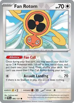 Fan Rotom (Master Ball Pattern) [SV: Prismatic Evolutions - 085/131] Common - Image 1