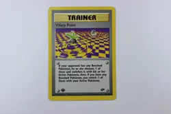 Warp Point (1ST EDITION, 126/132, Gym Challenege , 2000) Pokemon TCG Vintage NM - Image 1
