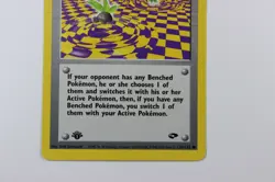 Warp Point (1ST EDITION, 126/132, Gym Challenege , 2000) Pokemon TCG Vintage NM - Image 4
