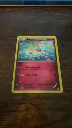 Sylveon (#15 15/30 Common XY Trainer Kit: Sylveon & Noivern Pokemon Near Mint - Image 1
