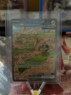 Pokemon TCG Iron Hands EX 248/182 SV Paradox Rift Holo- NM/M Condition - Image 1