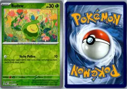 Budew - 004/131 - Prismatic Evolutions - Common Reverse Holo - NM - Image 3