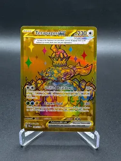 Pokemon TCG Terapagos ex 180/131 Sv: Prismatic Evolutions Hyper Rare NM - Image 1