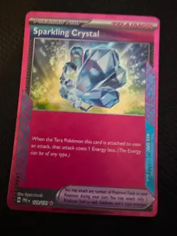 Sparkling Crystal 129/131 Holo ACE SPEC Rare Prismatic Evolutions Pokemon NM A1 - Image 1