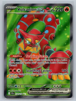 Volcanion ex 171/159 Ultra Rare Journey Together Pokemon Holo Near Mint - Image 1