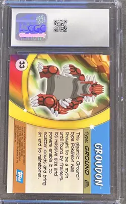 Groupon POKEMON Topps 2004 Advanced Challenge 33 CGC Gem Mint 10 - Image 2