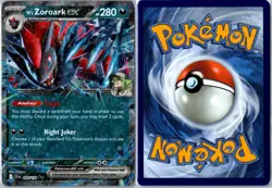 N's Zoroark ex Double Rare 098/159 Journey Together Near Mint - Image 3