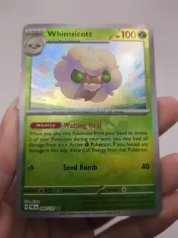 Whimsicott 008/131 (Master Ball Pattern) - Prismatic Evolutions - Rare - Pokemon - Image 1