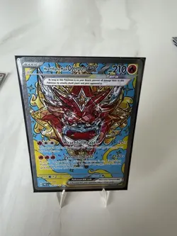 Hearthflame Mask Ogerpon ex 148/131 Prismatic Evolutions Pokemon TCG NM - Image 1