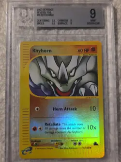 Pokemon Rhyhorn Skyridge 91/144 Reverse Holo - Image 1