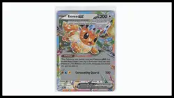 Eevee ex 075/131 Holo Double Rare Prismatic Evolutions Pokemon NM - Image 1