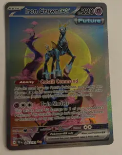 Pokemon - Iron Crown EX #206/162 - SV05: Temporal Forces SIR - Image 1