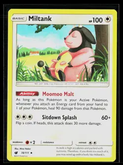 Miltank 78/111 Uncommon Crimson Invasion Pokemon LP - Image 1