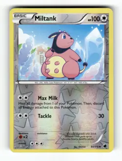 Miltank - 93/116 - Plasma Freeze - Pokemon - Uncommon - NM Reverse - Image 1