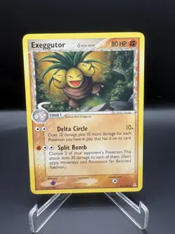 LP+ Holon Phantoms Exeggutor (Delta Species) Uncommon 41/110 2006 Pokemon TCG - Image 1