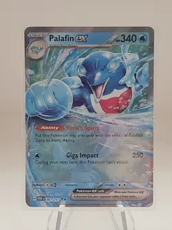 Pokemon TCG - SV06 Twilight Masquerade Palafin EX 061/167 Full Art Holo - Image 1