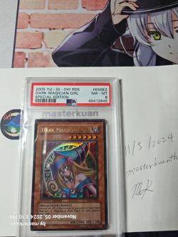 Yu-Gi-OH! Dark Magician Girl - RDS-ENSE2 - Ultra Rare - Special Edition PSA 8 - Image 1