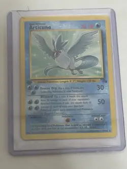 Articuno 17/62 1st Edition Pokemon TCG 1999 Fossil Non Holo Rare NM - Image 1
