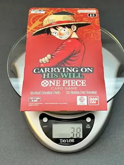 One Piece OP-13 CARRYING ON HIS WILL Sleeved Booster Pack - Heavy - 38g - Image 1