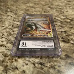 CGC 10 Pokemon TCG 2022 Japanese Incandescent Arcana 092/068 Gold Serperior V - Image 5