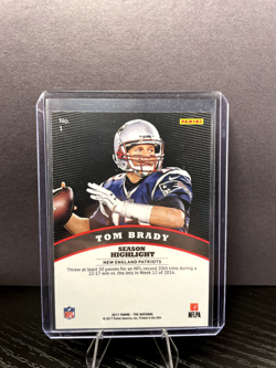 Tom Brady 2017 Panini Season Highlight #1 - Image 2