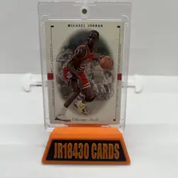 1998-99 SP Authentic # 1 Michael Jordan Card (J) Chicago Bulls - Image 1