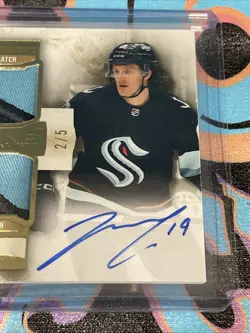 Jared McCann 2/5 Foundations 2022-23 Upper Deck The Cup Seattle Kraken (DP1) - Image 2