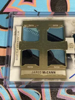 Jared McCann 2/5 Foundations 2022-23 Upper Deck The Cup Seattle Kraken (DP1) - Image 3