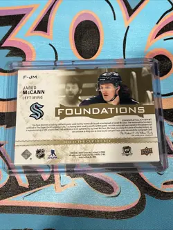 Jared McCann 2/5 Foundations 2022-23 Upper Deck The Cup Seattle Kraken (DP1) - Image 4