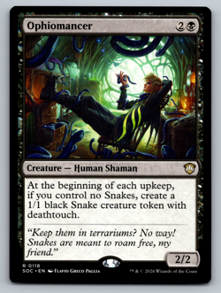 Ophiomancer R 0118 Secrets of Strixhaven Regular - Image 1