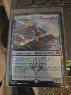 Mu Yangling, Wind Rider, Mythic Rare Foil, Aetherdrift, Magic The Gathering Card - Image 1