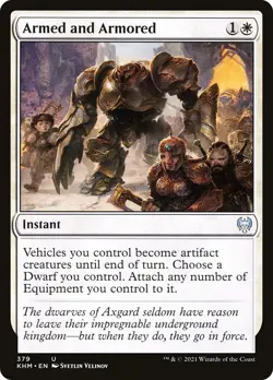 LP - Armed and Armored [KHM - 379] Kaldheim - Image 1