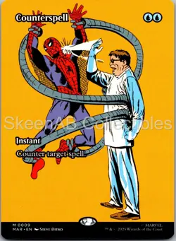 MTG SkeenAB Counterspell (Borderless) Marvel Universe Eternal-Legal NM - Image 1
