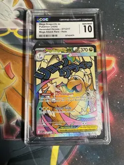 Mega Dragonite ex 271/217 MAR - Pokemon Ascended Heroes CGC 10 Gem Mint - Image 1