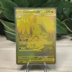 Mega Dragonite ex 295 MHR Gold Mega Hyper Rare Ascended Heroes Pokemon Card NM - Image 1