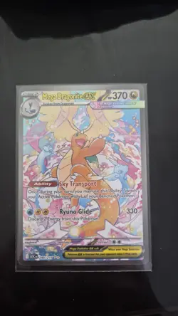 Pack Fresh Pokemon Mega Dragonite EX 290/217 Ascended Heroes SIR TCG Mint Gem - Image 3