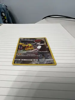 Pokemon Pikachu Holo Full Art Secret Rare Card Cosmic Eclipse 241/236 - Image 4