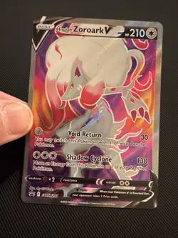 Hisuian Zoroark V SWSH297 - Black Star Promo - Ultra Rare Holo Pokemon Card - Image 2