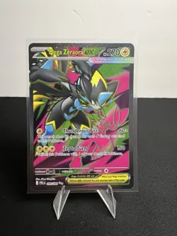 Pokemon TCG Mega Zeraora Ex 98/84 Pitch Black Ultra Rare Full Art - Image 1