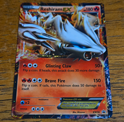 Reshiram EX BW36 Holo Promo Black And White Promo Pokemon LP - Image 1