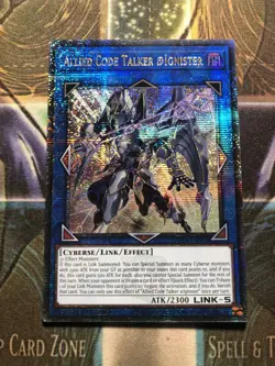 *** ALLIED CODE TALKER @IGNISTER *** QUARTER CENTURY ALIN-EN051 YUGIOH! - Image 1