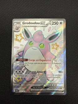 Carte Pokemon Groudoudou Ex 222/091 Destinees de Paldea EV4.5 PAF FR - Image 1