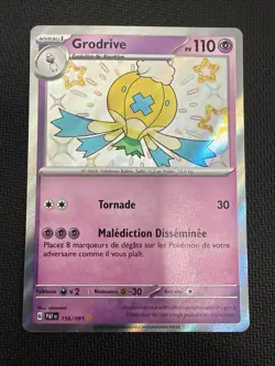 Carte Pokemon GRODRIVE 156/091 EV4.5 Destinees de Paldea PAF FR - Image 1
