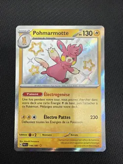 Carte Pokemon Pohmarmotte 144/091 PAF Destinees De Paldea EV4.5 FR - Image 1